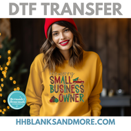 Merry Small Business Owner Faux Sequins DTF