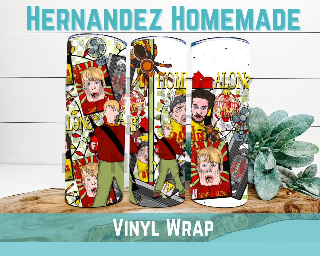 Home Alone Vinyl pattern