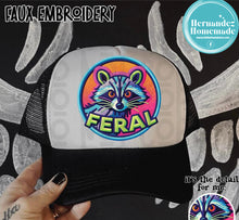 Load image into Gallery viewer, Patch Faux Embroidery Puff HTVinyl
