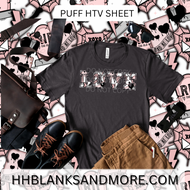 Bad at Love Puff Heat Transfer Vinyl Sheet