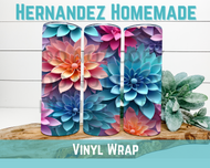 Mermaid Floral Vinyl pattern