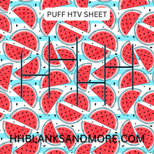 Load image into Gallery viewer, Watermelon Puff Heat Transfer Vinyl Sheet
