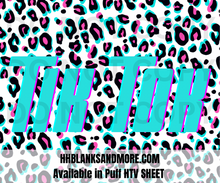 Load image into Gallery viewer, TT Leopard Puff Heat Transfer Vinyl Sheet
