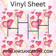 Valentines Day Themed Vinyl Pattern