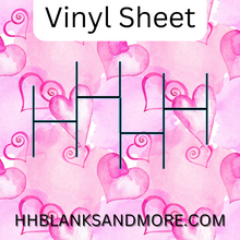 Load image into Gallery viewer, Valentines Day Themed Vinyl Pattern
