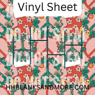 Peaceful Christmas Vinyl Pattern