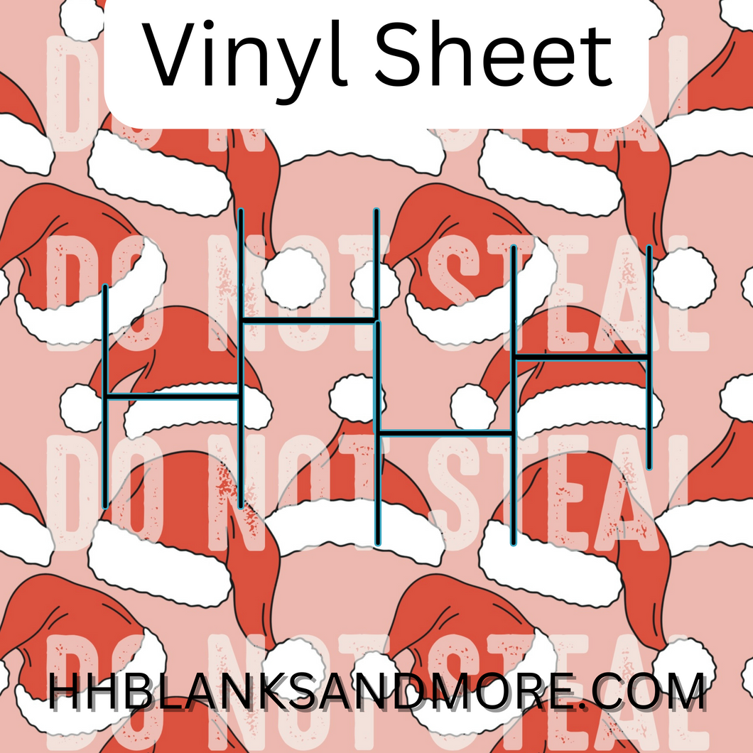 Santa hat Vinyl Pattern