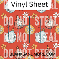 Christmas Flowers Vinyl Pattern