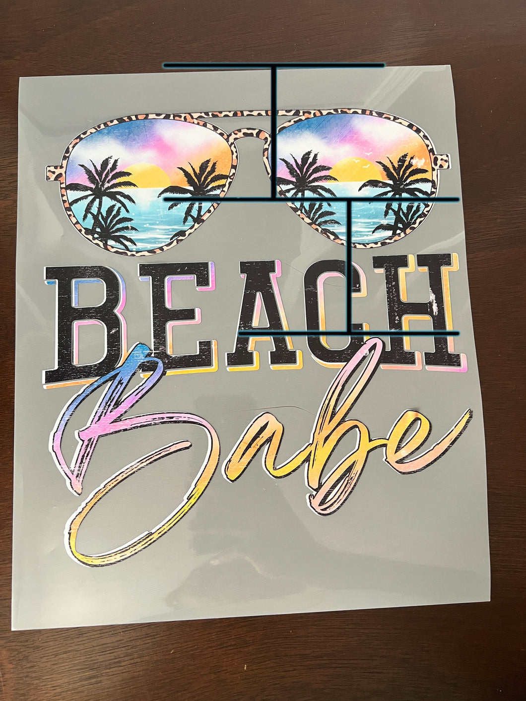 Beach Babe Heat Transfer Vinyl